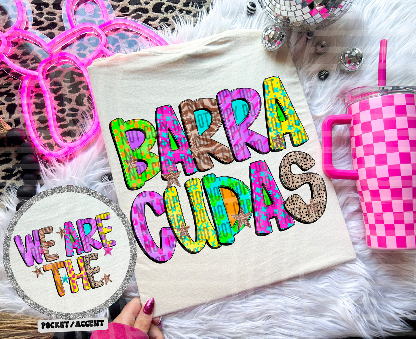 Funky Mix Up - Optional POCKET - Custom + Dropdown  - 300 dpi Digital Download