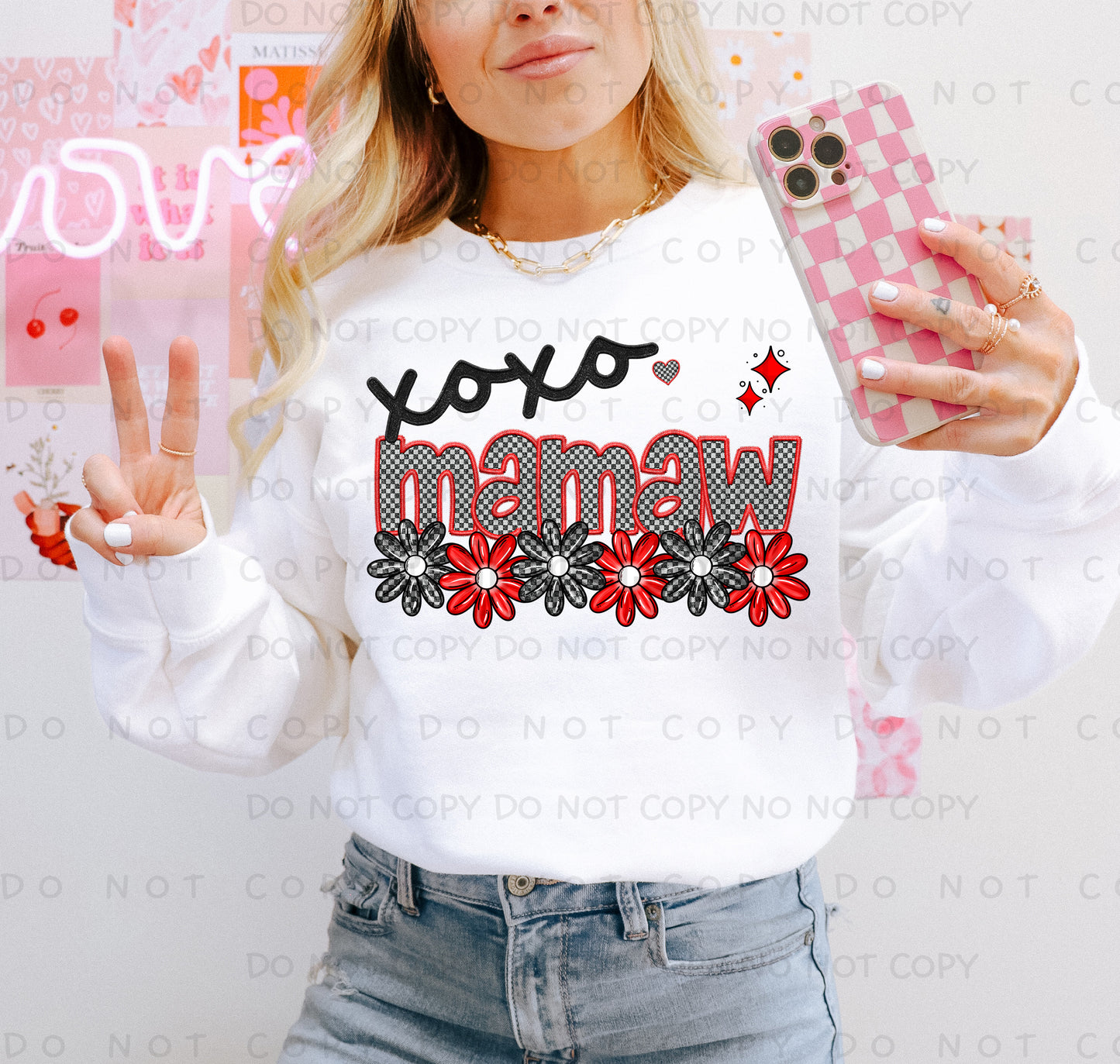 XOXO - PICK A NAME DROPDOWN + CUSTOM - Digital Download 300DPI PNG FILE