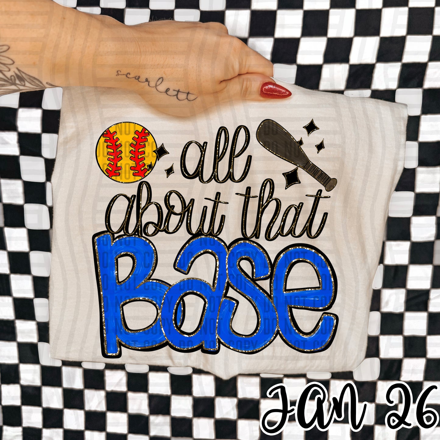 All about that Base- (SOFTBALL) Color Dropdown Digital Download 300DPI PNG FILE