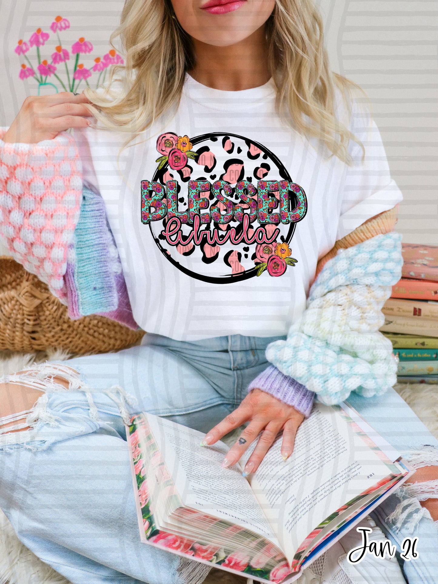 Blessed NAMES - Custom + Dropdown 300 DPI digital download