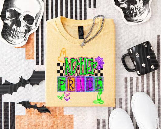 Halloween Pride -NEON GLOW - Dropdown + Custom option - Digital Download 300DPI PNG FILE