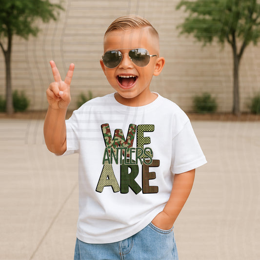 WE ARE CAMO - Dropdown + CUSTOM- Digital Download 300DPI PNG FILE