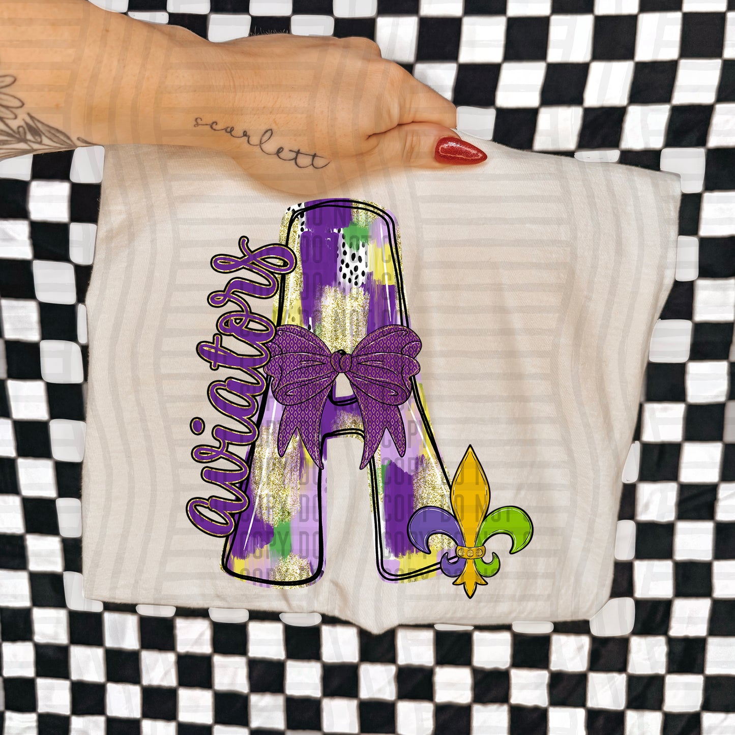 Mardi Mascots Custom + Dropdown  - 300 dpi Digital Download