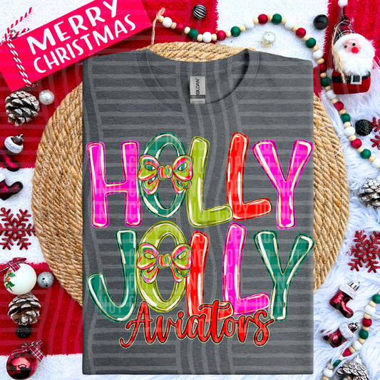 HOLLY JOLLY - 300 dpi Digital Download