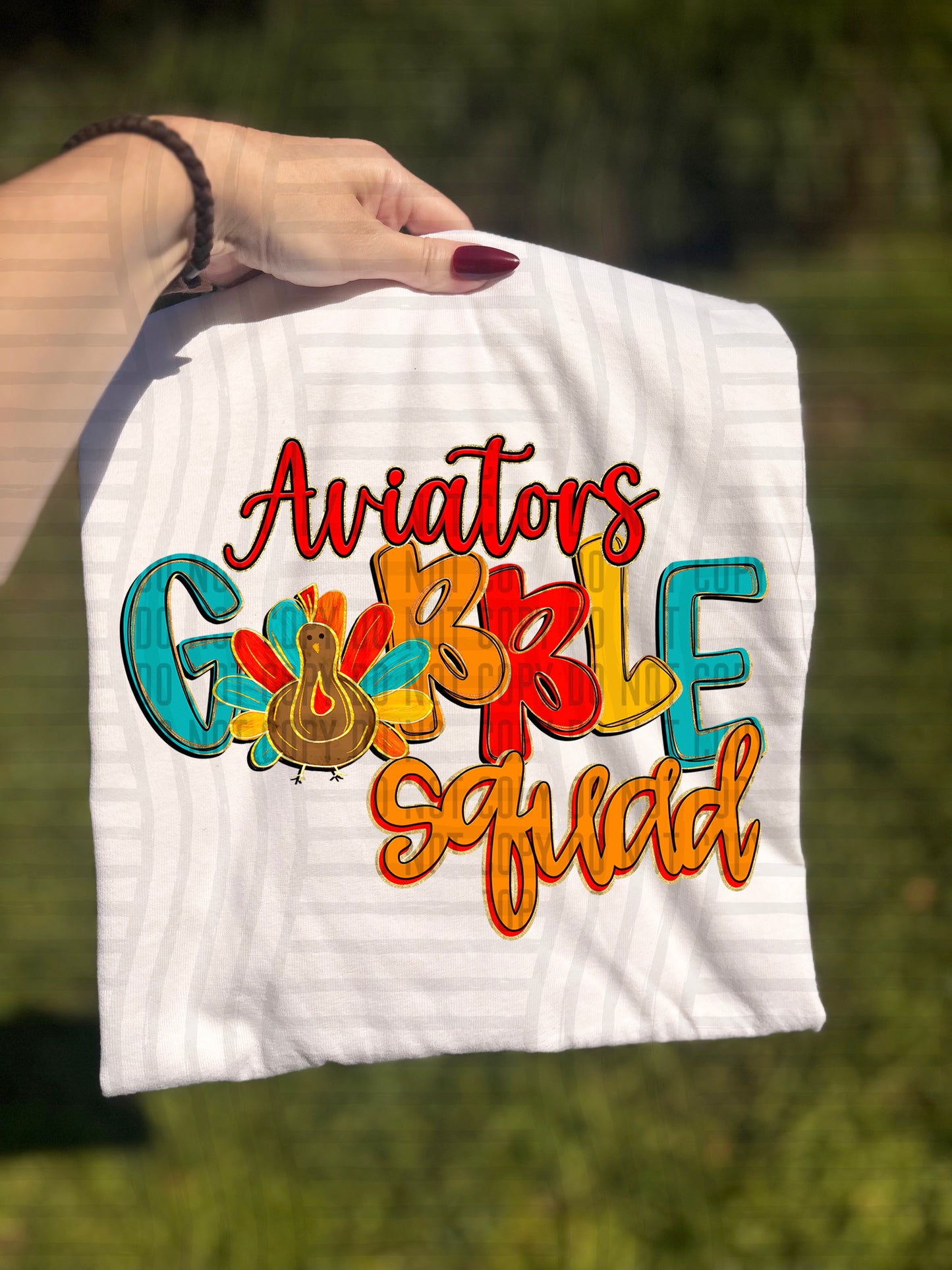 GOBBLE SQUAD MASCOTS - 300 dpi Digital Download
