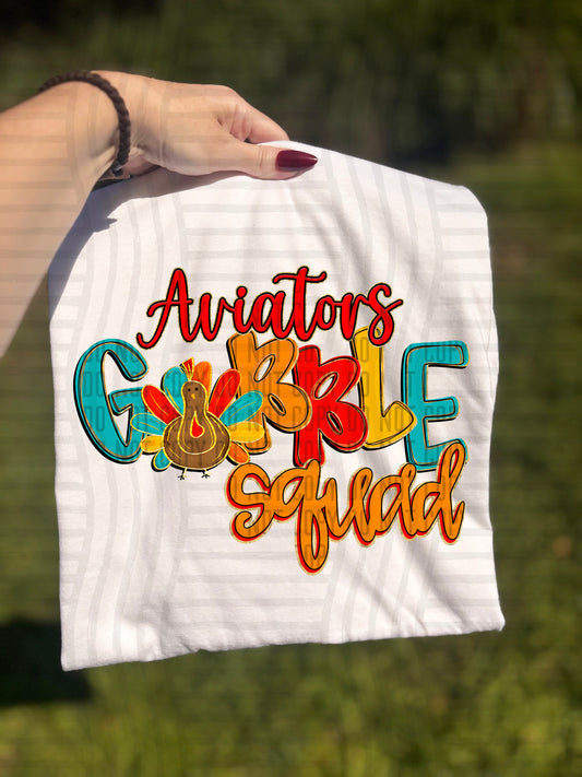 GOBBLE SQUAD MASCOTS - 300 dpi Digital Download