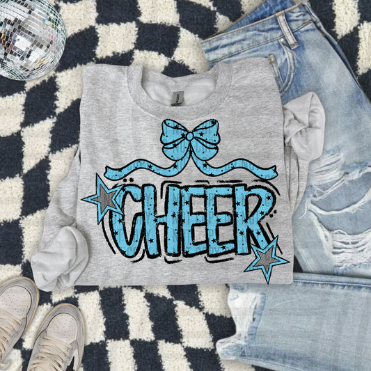 Cheer Bow - Choose your color - Digital Download 300DPI PNG FILE