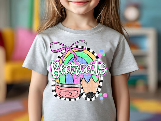 Preppy Pencil Mascots - Digital Download 300DPI PNG FILE