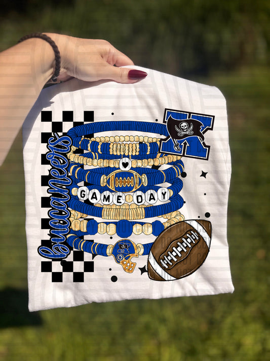 CUSTOM GAME DAY BRACELET - Digital download 300DPI PNG FILE