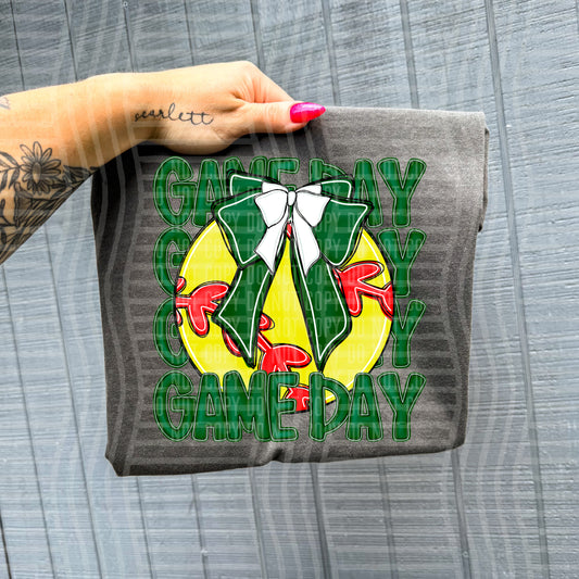 SOFTBALL - GAME DAY - Color Dropdown Digital Download 300DPI PNG FILE