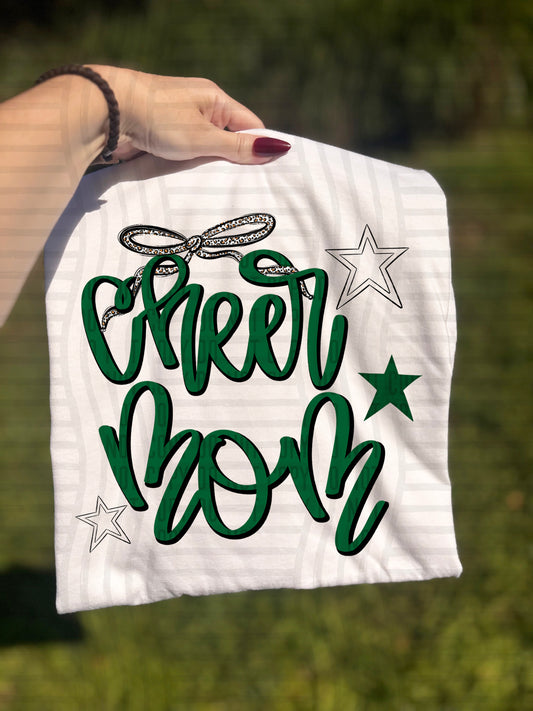 Cheer Mom - Color Dropdown - Digital Download 300DPI PNG FILE