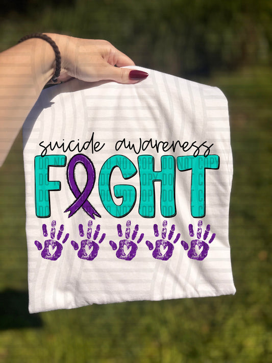 Suicide Awareness - 300DPI PNG FILE