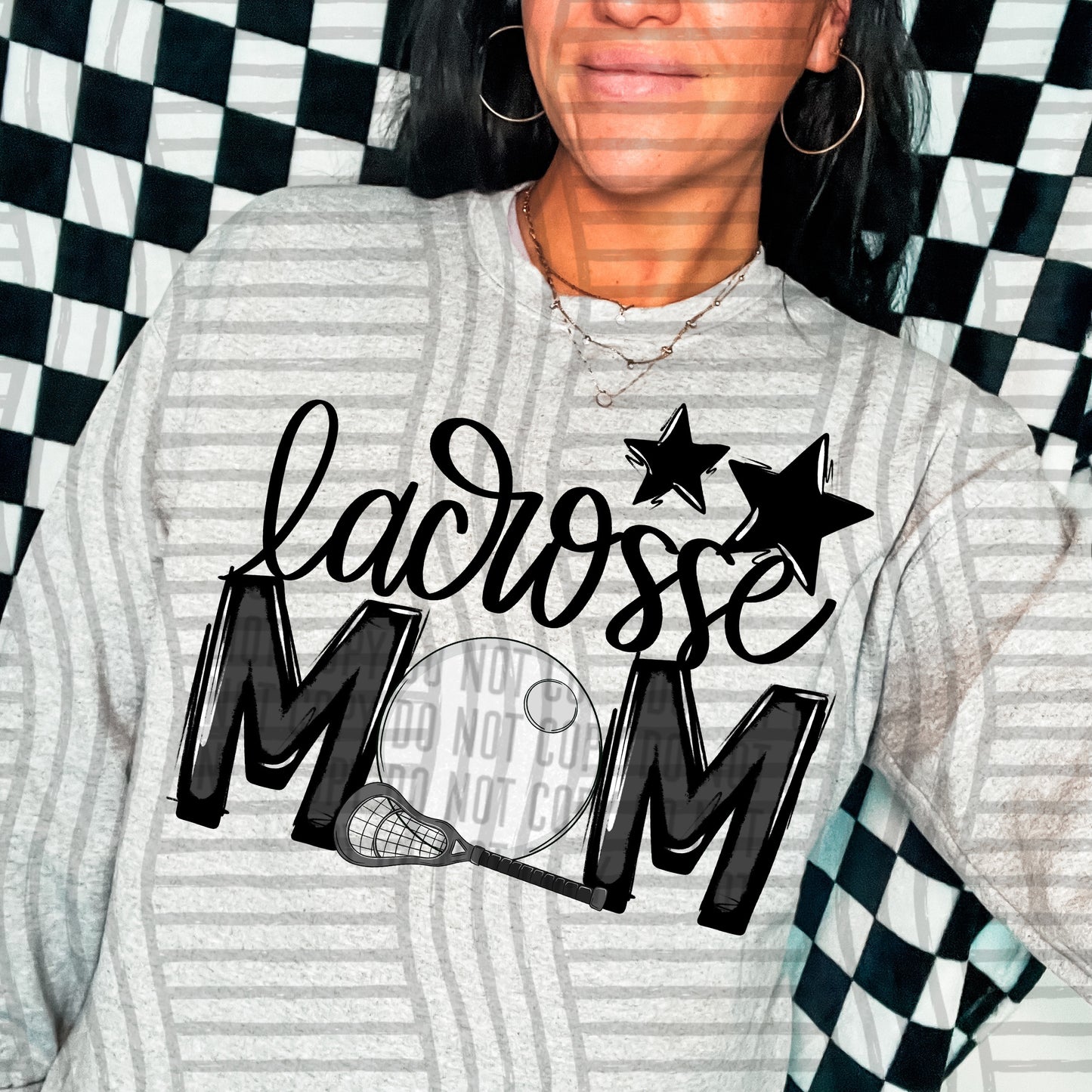 Lacrosse Mom - Color Dropdown Digital Download 300DPI PNG FILE