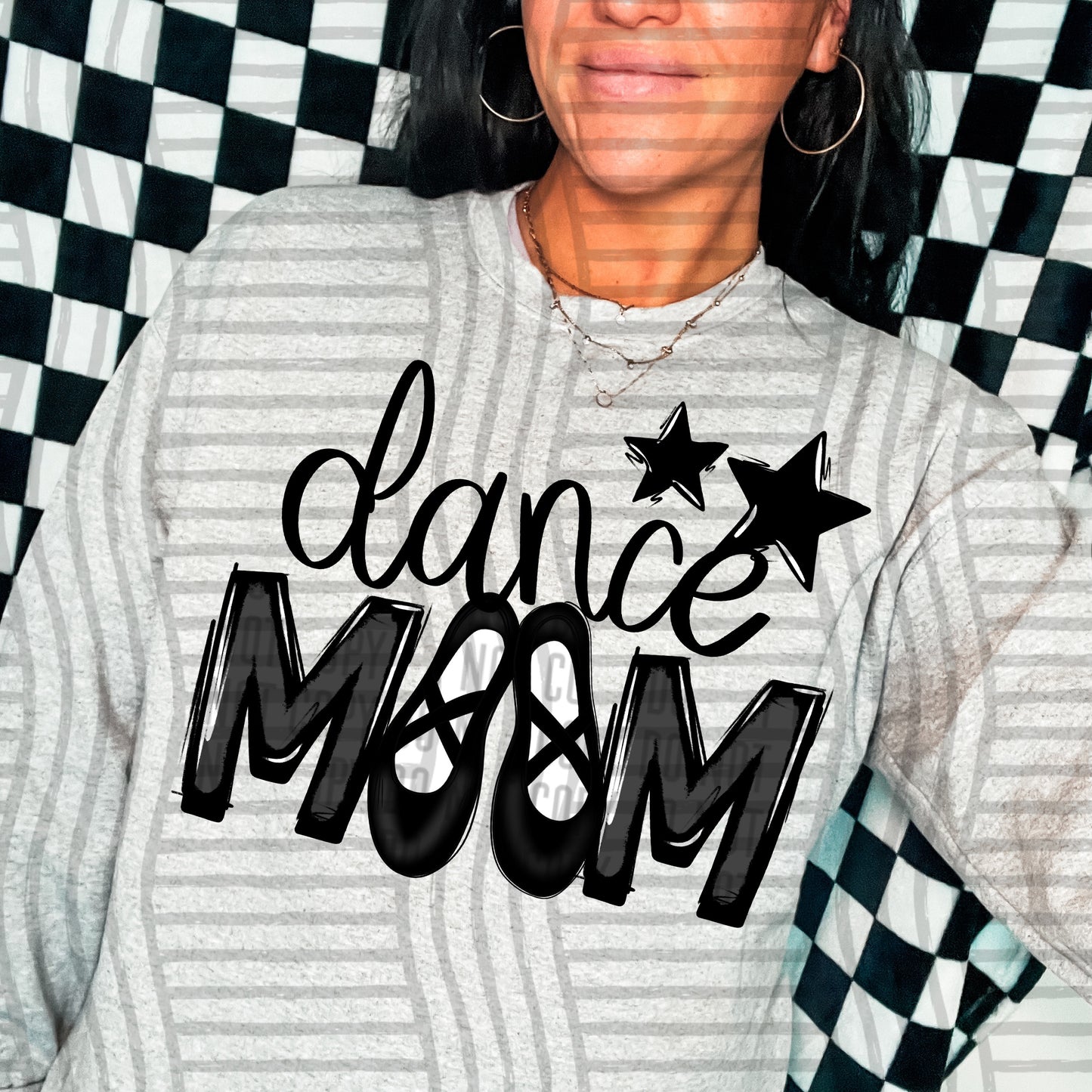 Dance Mom - Color Dropdown Digital Download 300DPI PNG FILE