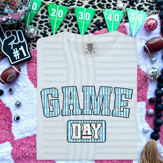 Game Day Seersucker - Color Dropdown Digital Download 300DPI PNG FILE