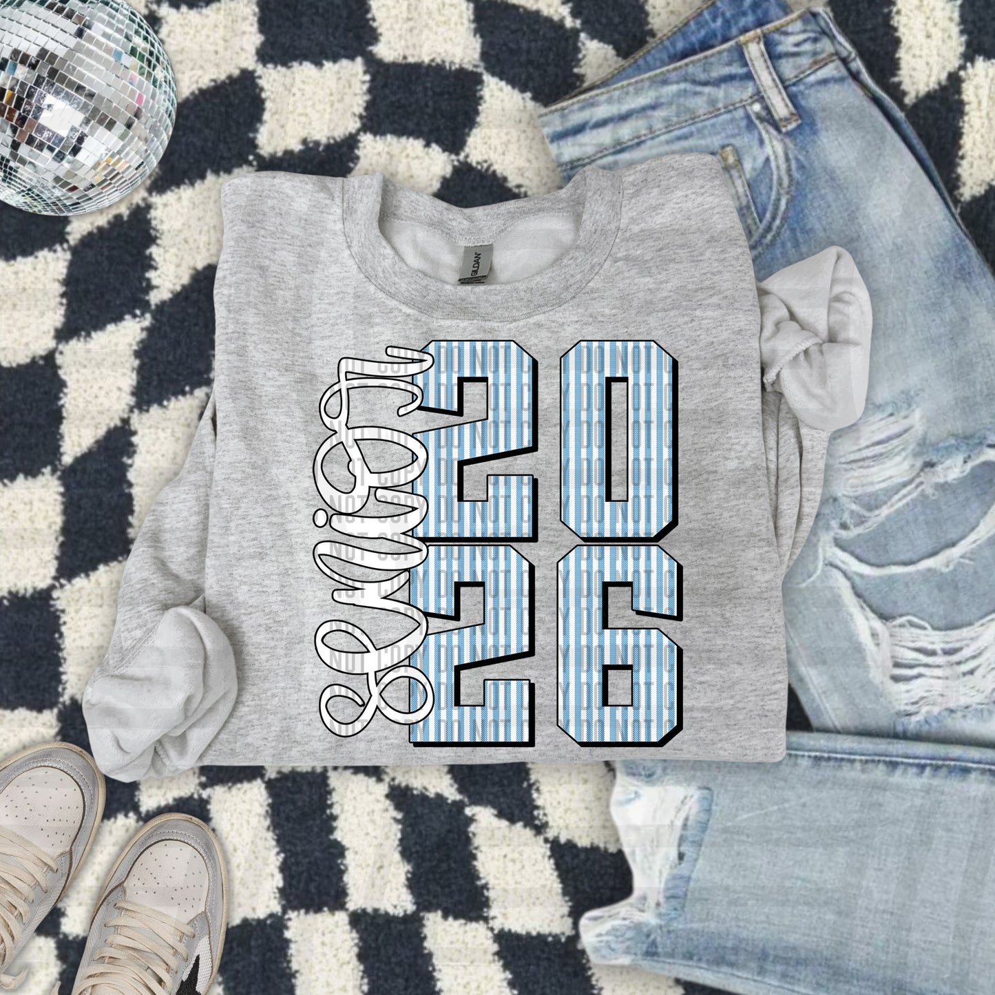 Senior 2026 - Choose your color - Digital Download 300DPI PNG FILE