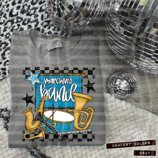 Band Collage - Can add names - not for digital resale- Color Dropdown Digital Download 300DPI PNG FILE