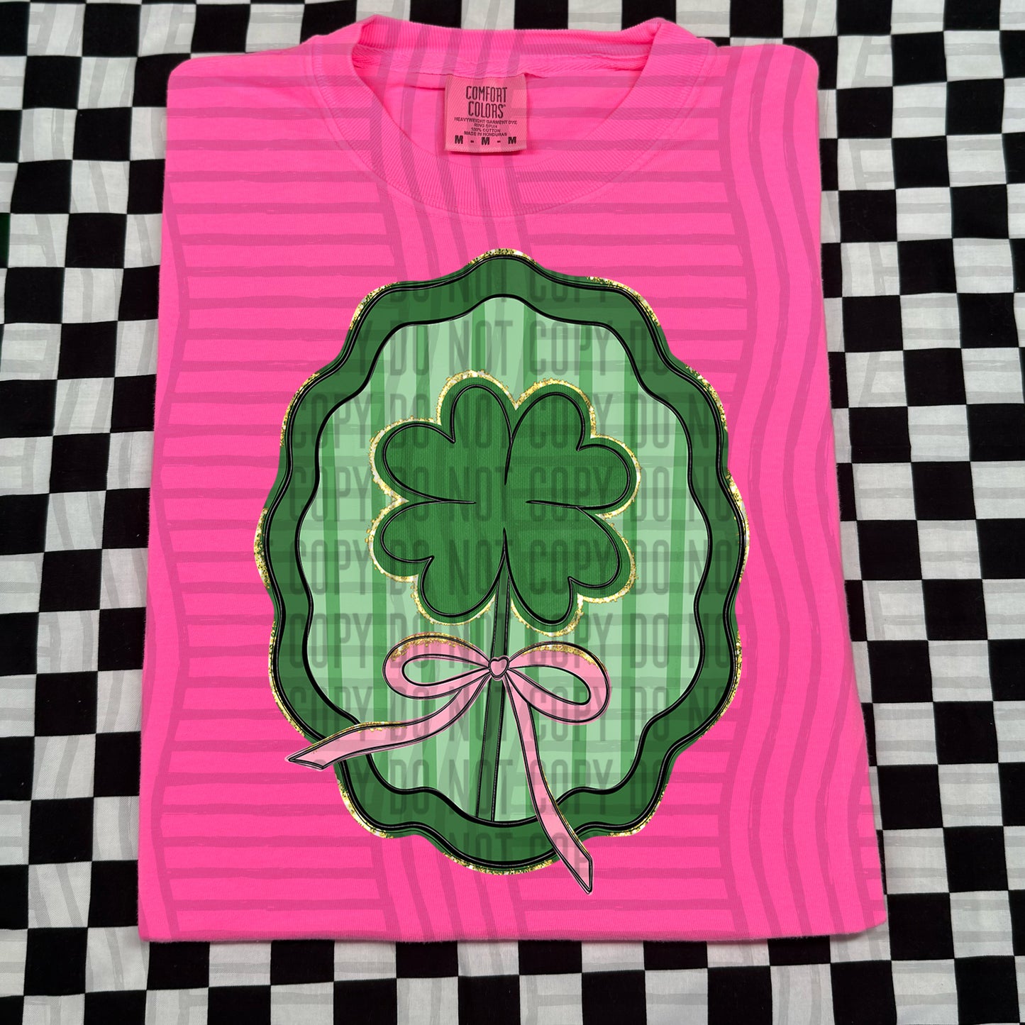 4 LEAF CLOVER FRAMED - Digital Download 300DPI PNG FILE
