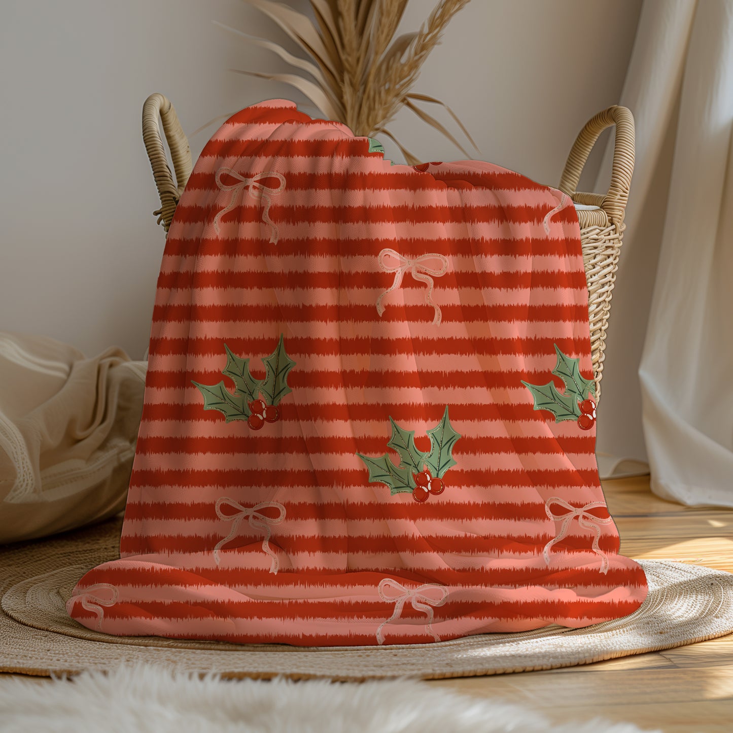 Simple Christmas - Seamless Digital Papers - 4 pack - Digital download 300DPI PNG FILE