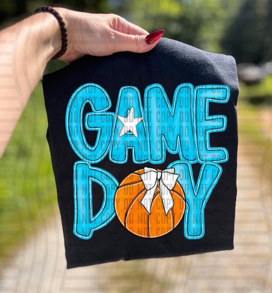Basketball - GAME D Y - Color Dropdown Digital Download 300DPI PNG FILE