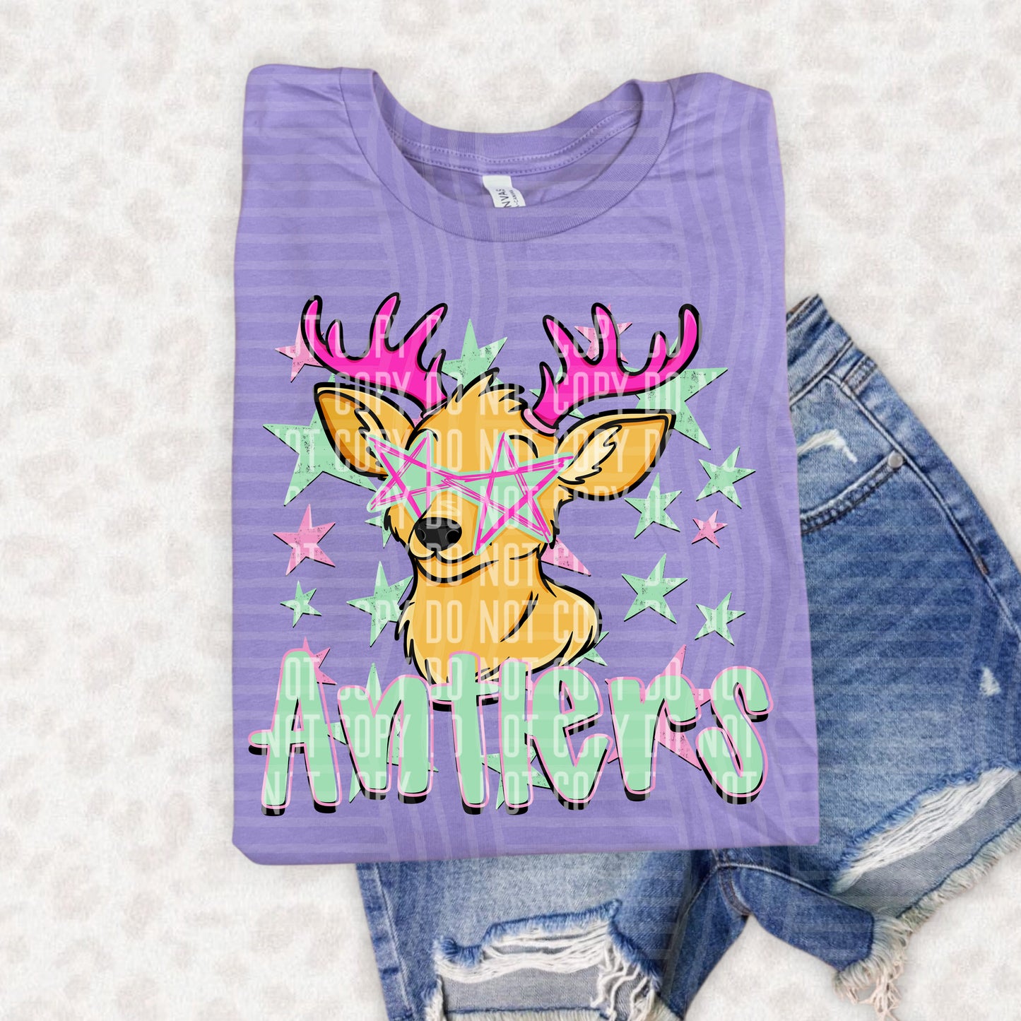 PREPPY STARRY EYED mascots pink/green -  Digital Download 300DPI PNG FILE
