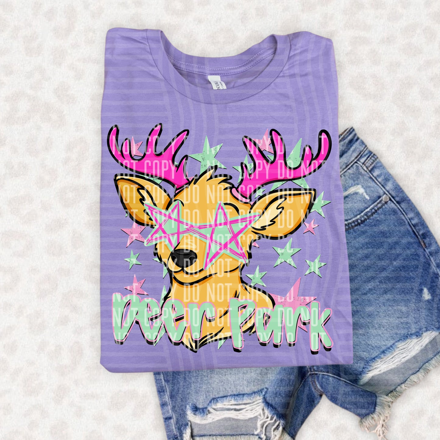 PREPPY STARRY EYED mascots pink/green -  Digital Download 300DPI PNG FILE