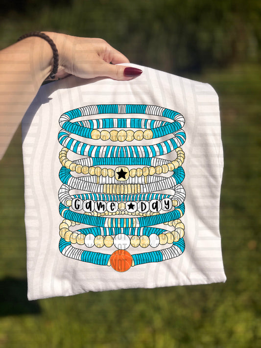 Bracelets - Basketball - Color Dropdown Digital Download 300DPI PNG FILE