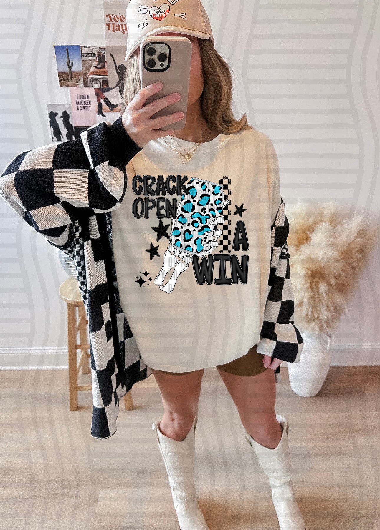 Crack open a win - Color Dropdown Digital Download 300DPI PNG FILE