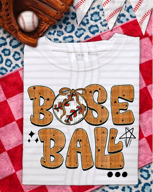 Baseball Retro - Color Dropdown Digital Download 300DPI PNG FILE