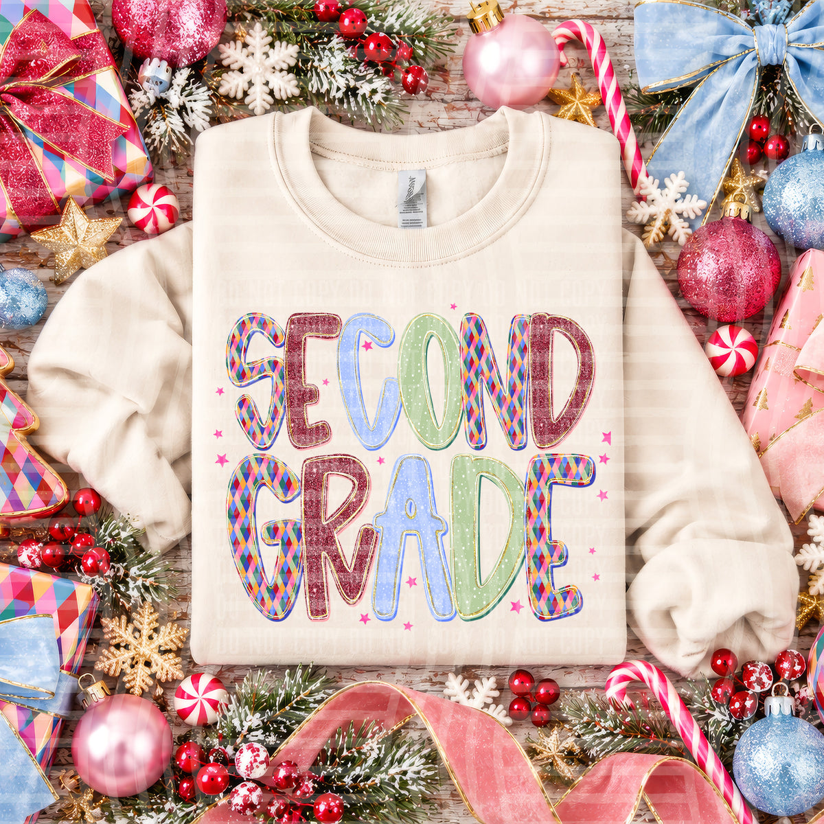 Jingle Jumble Stacked Grades - 2610-0019 - CUSTOM + DROPDOWN - 300 DPI Digital Download