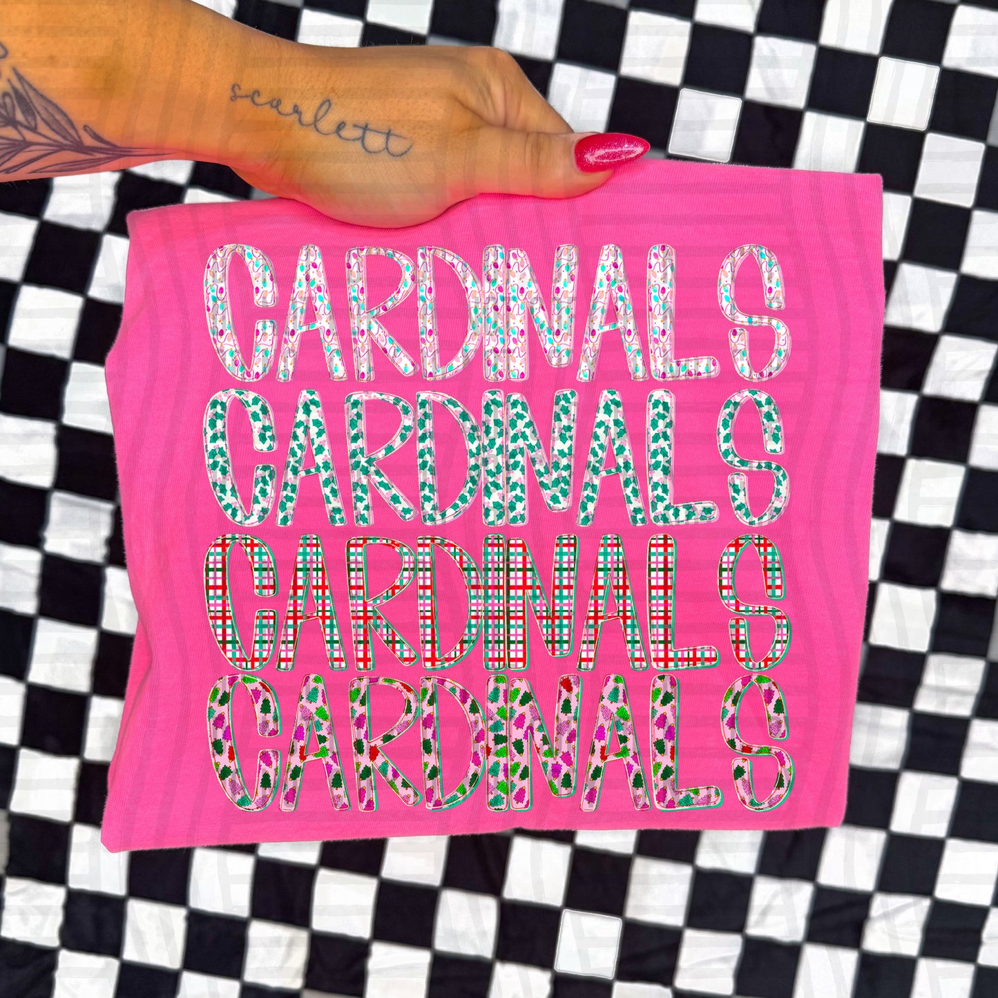 Twinkle Tinsel stacked - Dropdown - 300 DPI Digital download