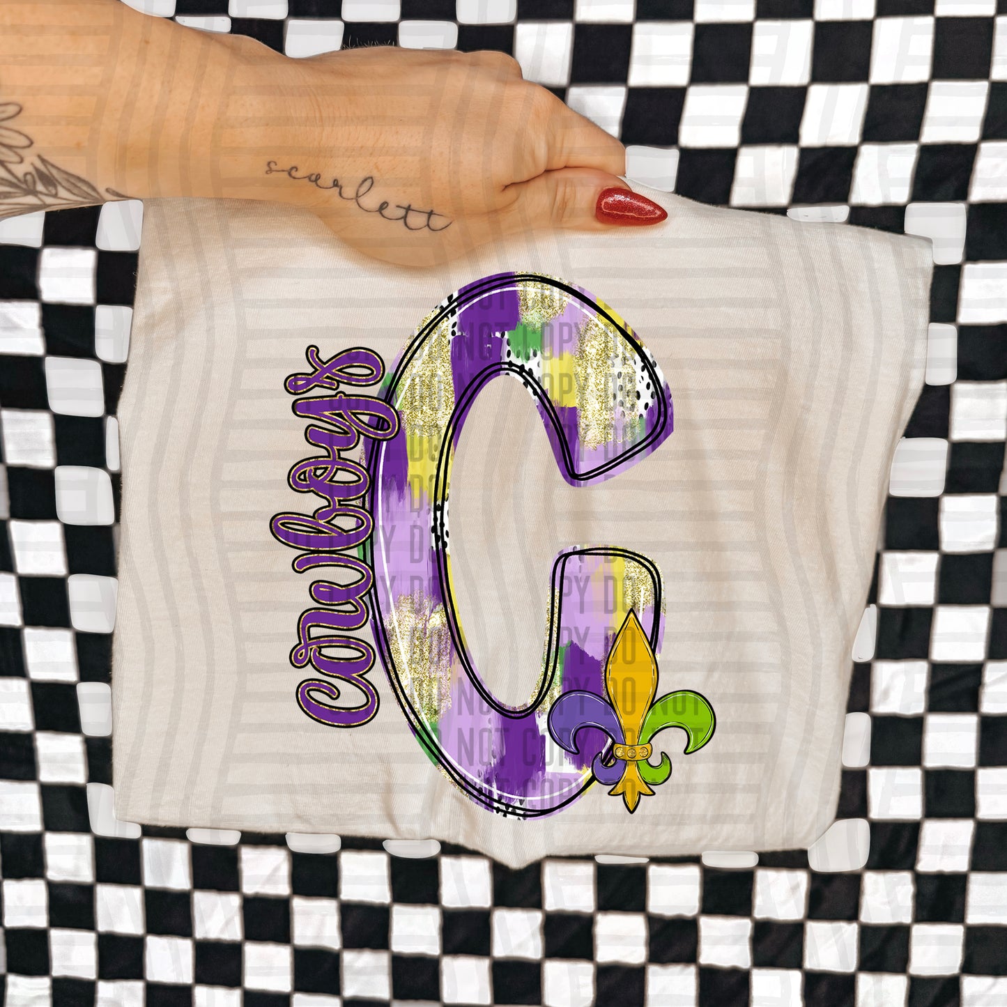 Mardi Mascots Custom + Dropdown  - 300 dpi Digital Download