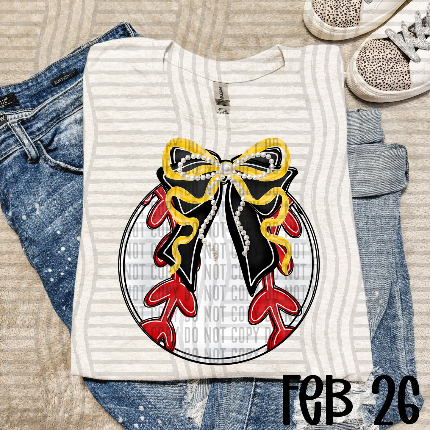 Baseball Bows with Pearls  - Color Dropdown Digital Download 300DPI PNG FILE