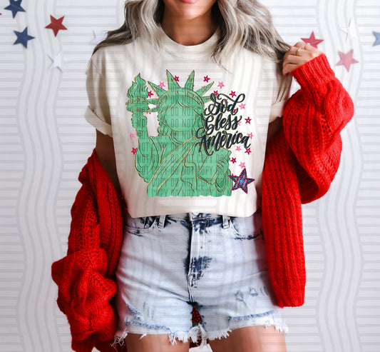 America The Beautiful DROP - Choose DESIGN - Digital Download 300DPI PNG FILE