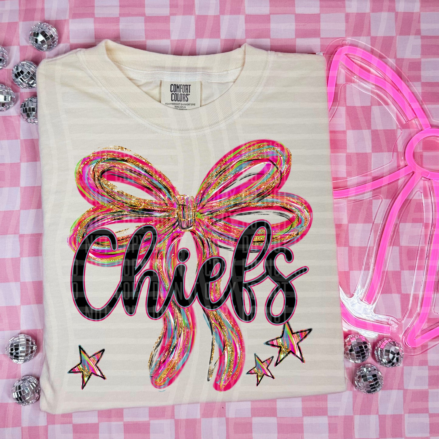 Whimsical Christmas Bow Mascots - 300 dpi Digital Download