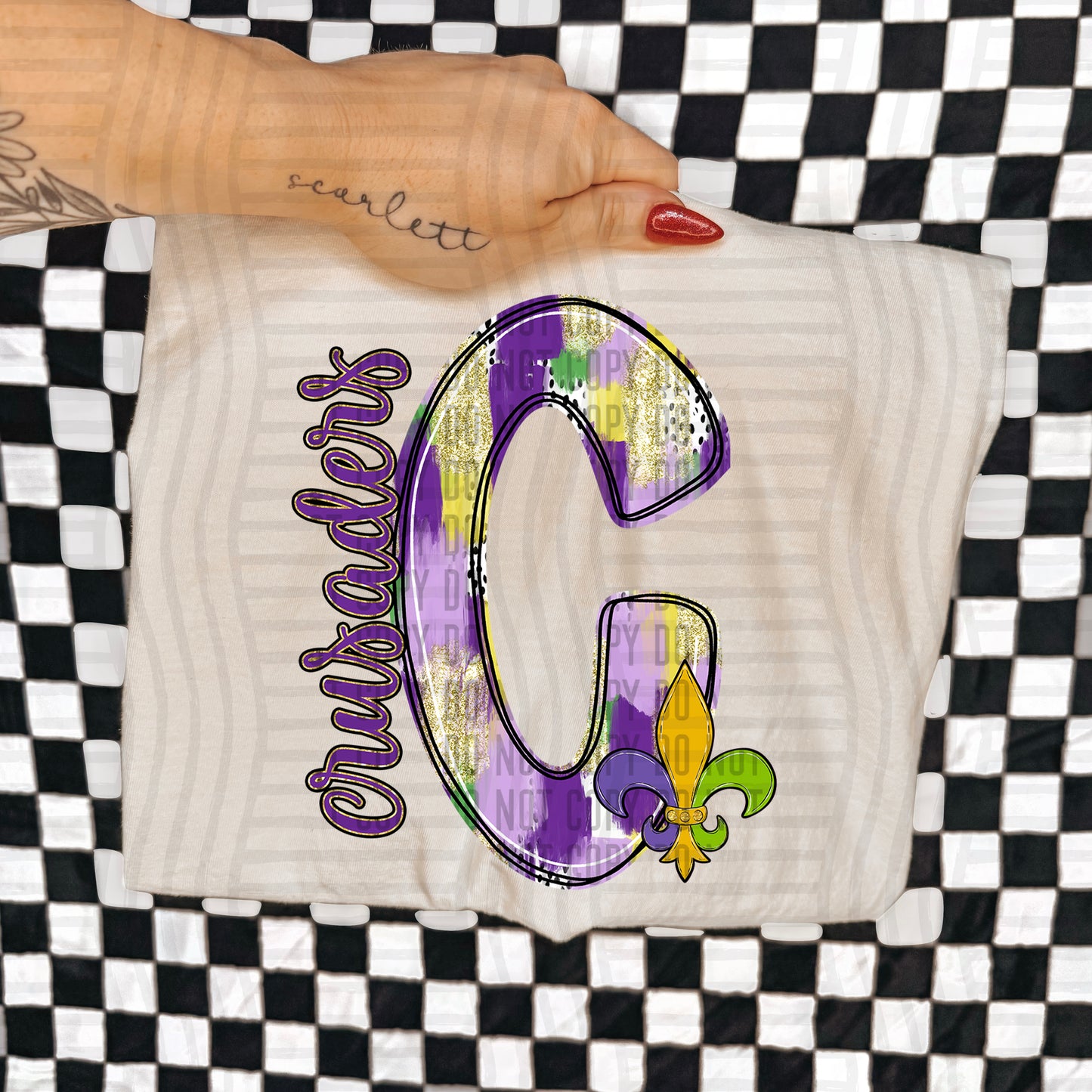 Mardi Mascots Custom + Dropdown  - 300 dpi Digital Download