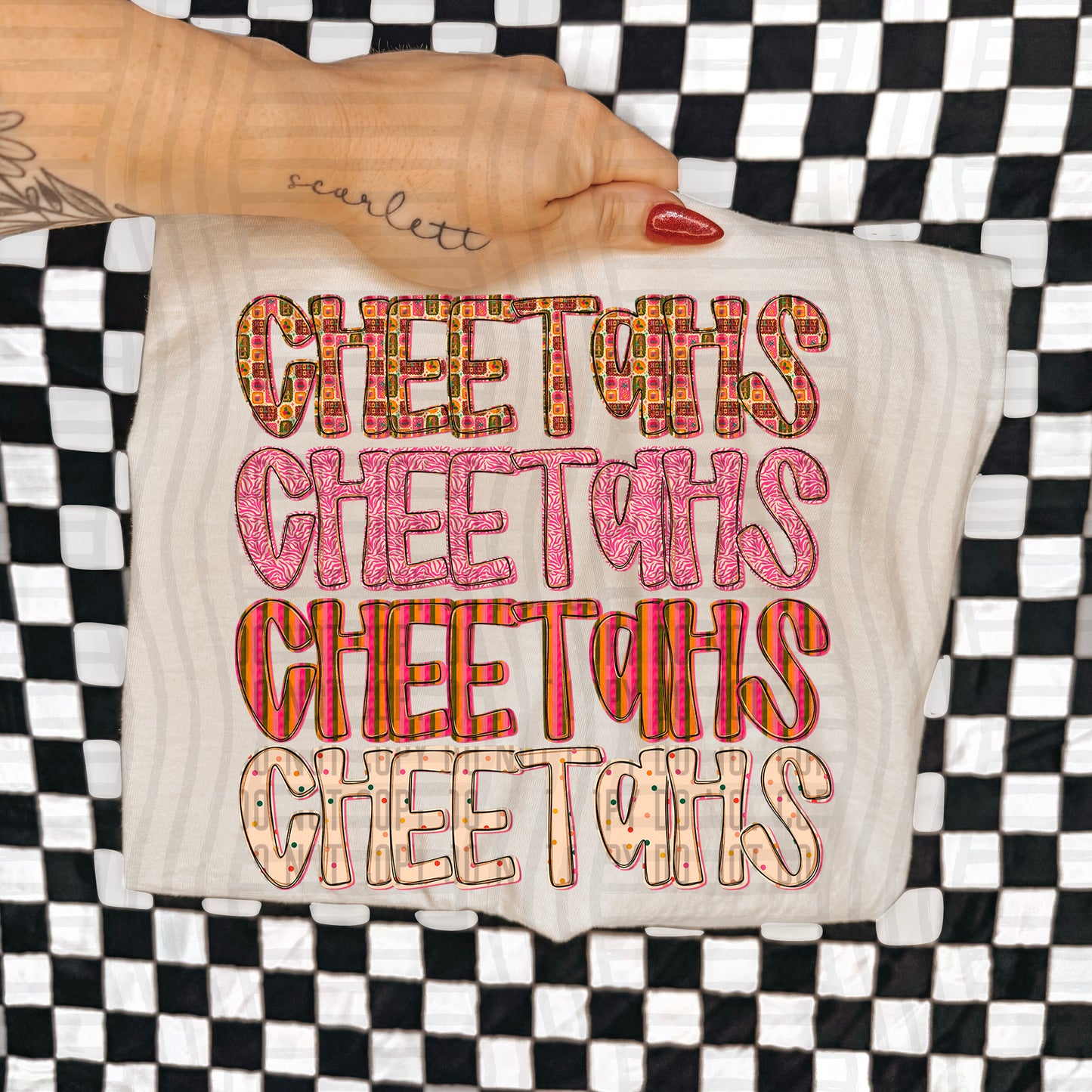 Holly Jolly Cheer Stacked - Dropdown - Digital Download 300DPI PNG FILE