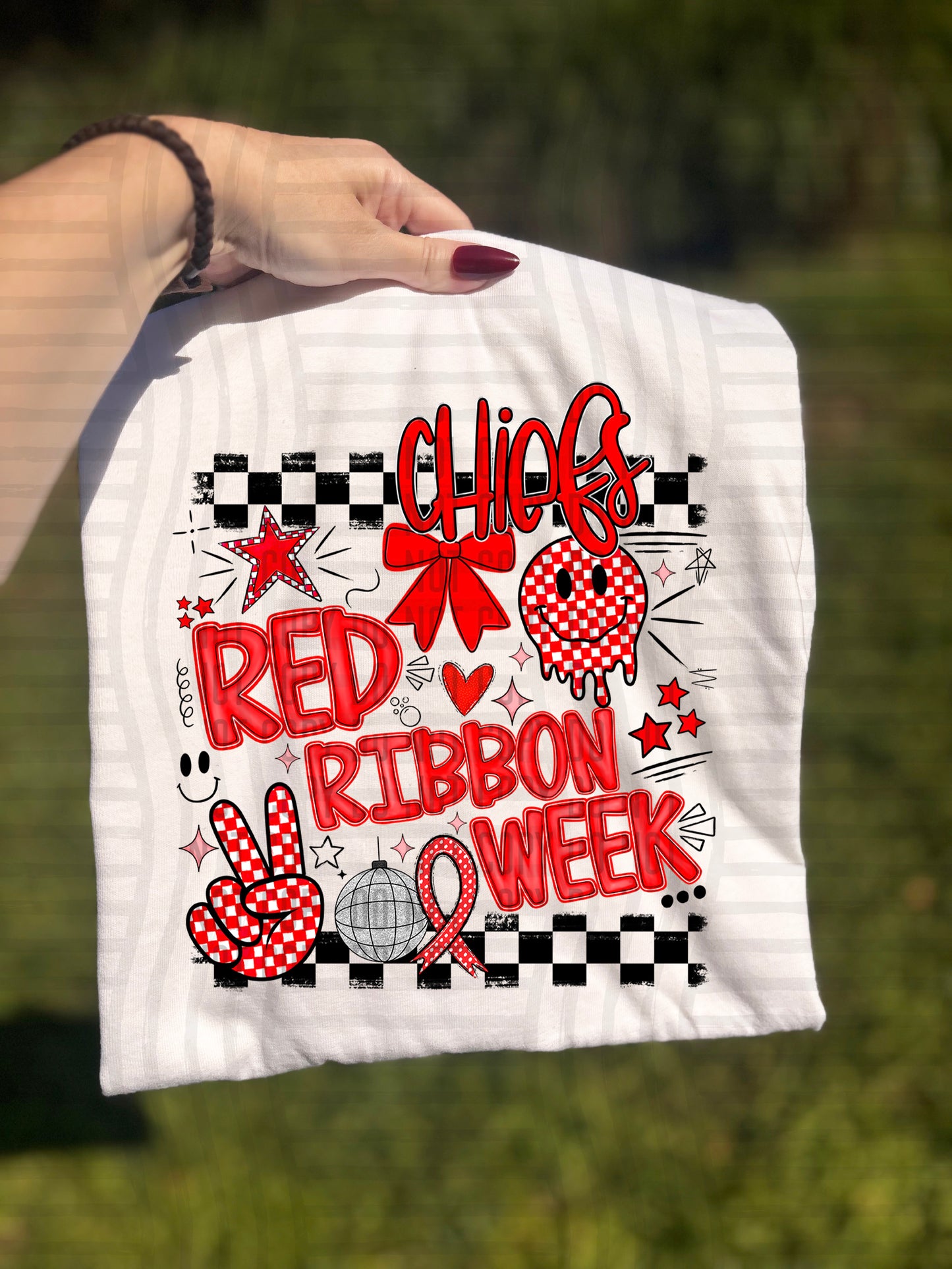 RED RIBBON WEEK - 300 dpi Digital Download
