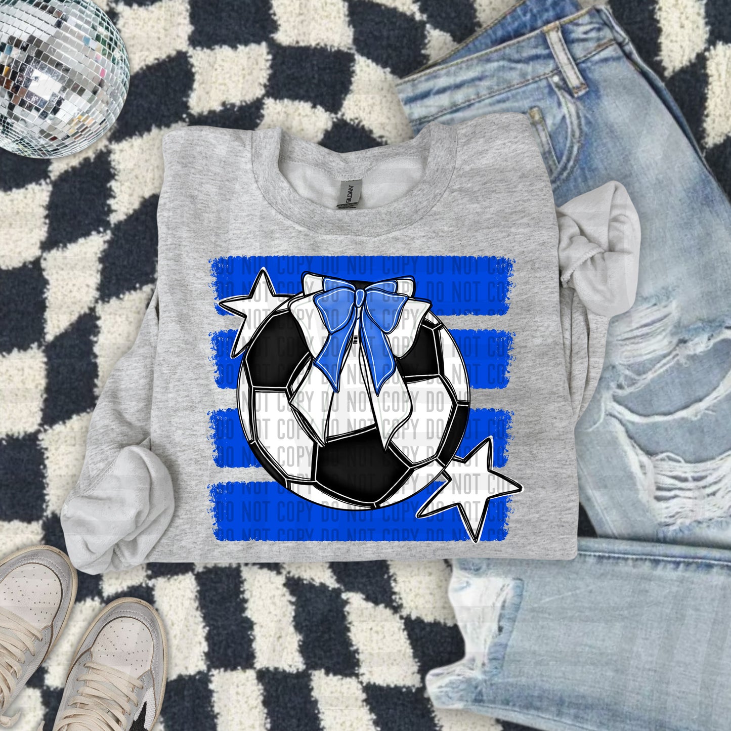 SOCCER BOW CC 2608-0011 - Color Dropdown Digital Download 300DPI PNG FILE