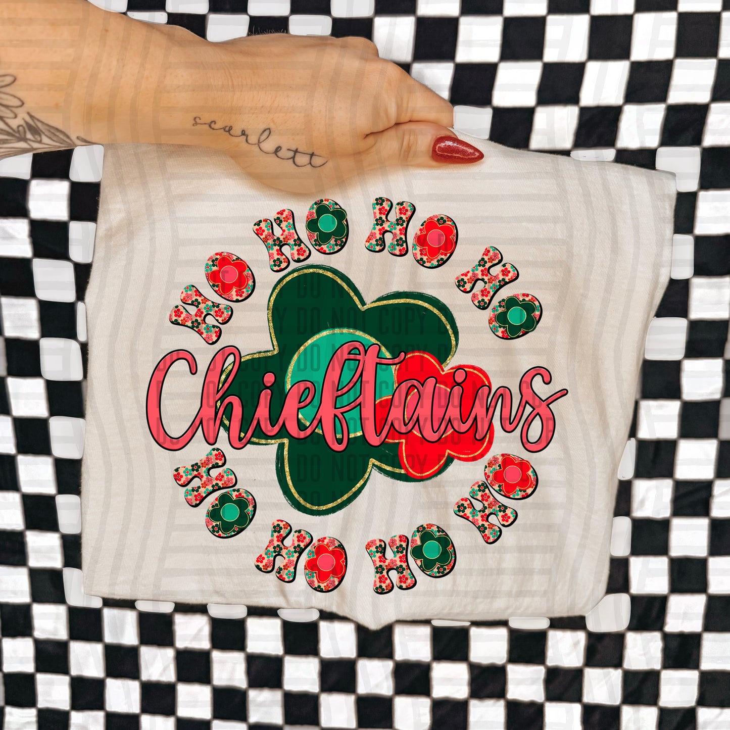 Retro HOHOHO - 300 dpi Digital Download