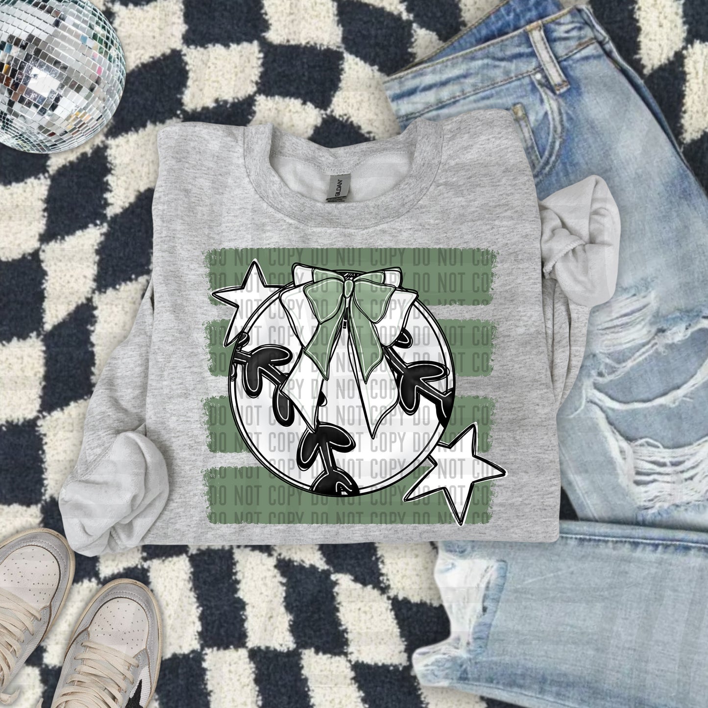 BASEBALL BOW BOW CC 2608-0013- Color Dropdown Digital Download 300DPI PNG FILE