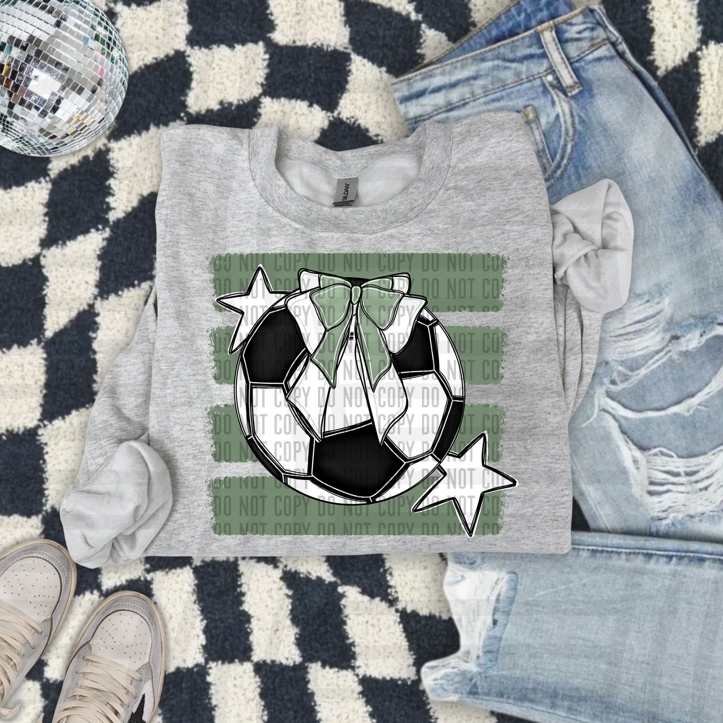 SOCCER BOW CC 2608-0011 - Color Dropdown Digital Download 300DPI PNG FILE