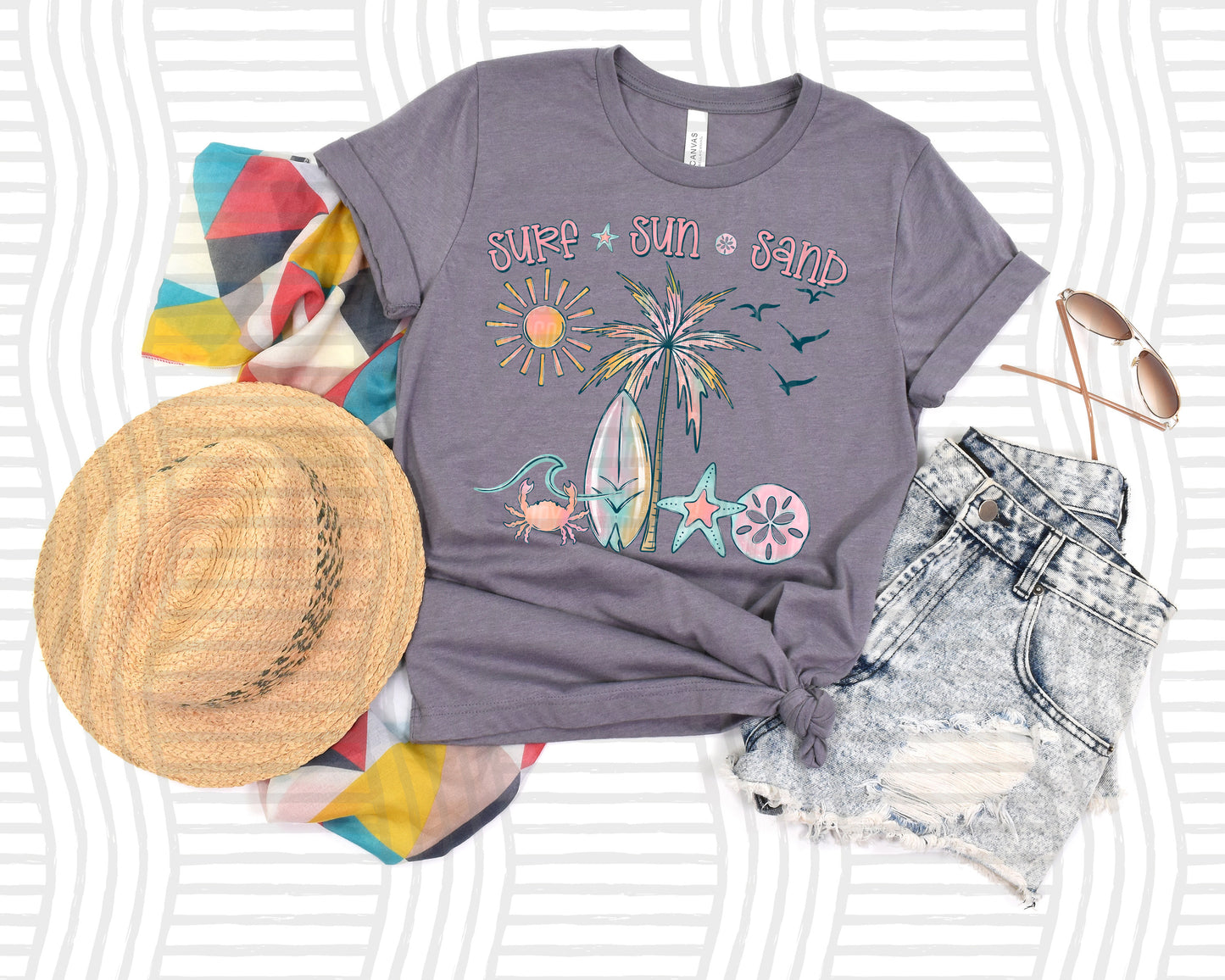 Beach drop - - Choose DESIGN - Digital Download 300DPI PNG FILE