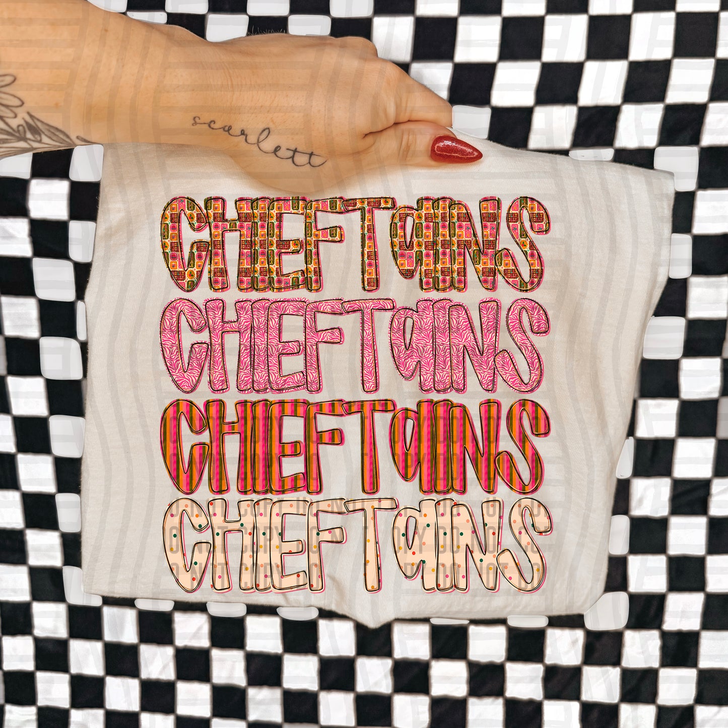 Holly Jolly Cheer Stacked - Dropdown - Digital Download 300DPI PNG FILE