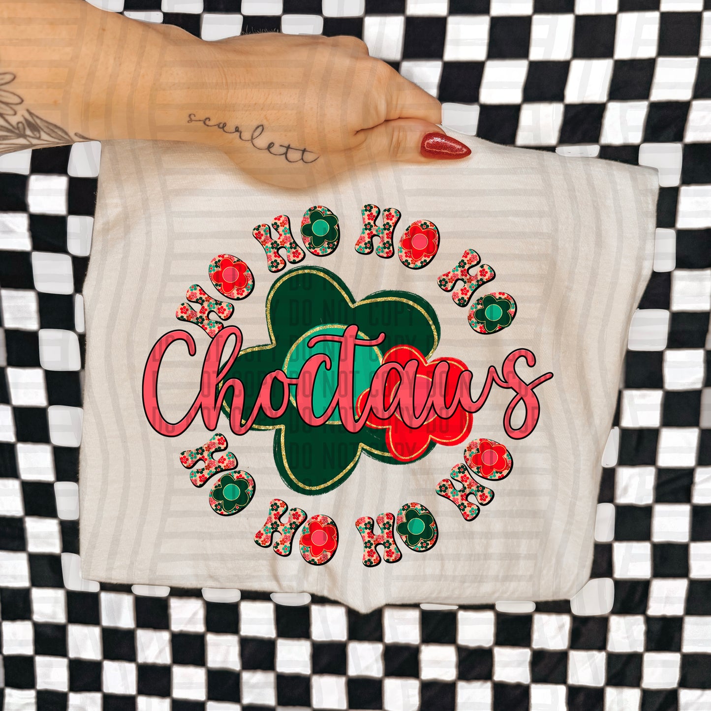 Retro HOHOHO - 300 dpi Digital Download