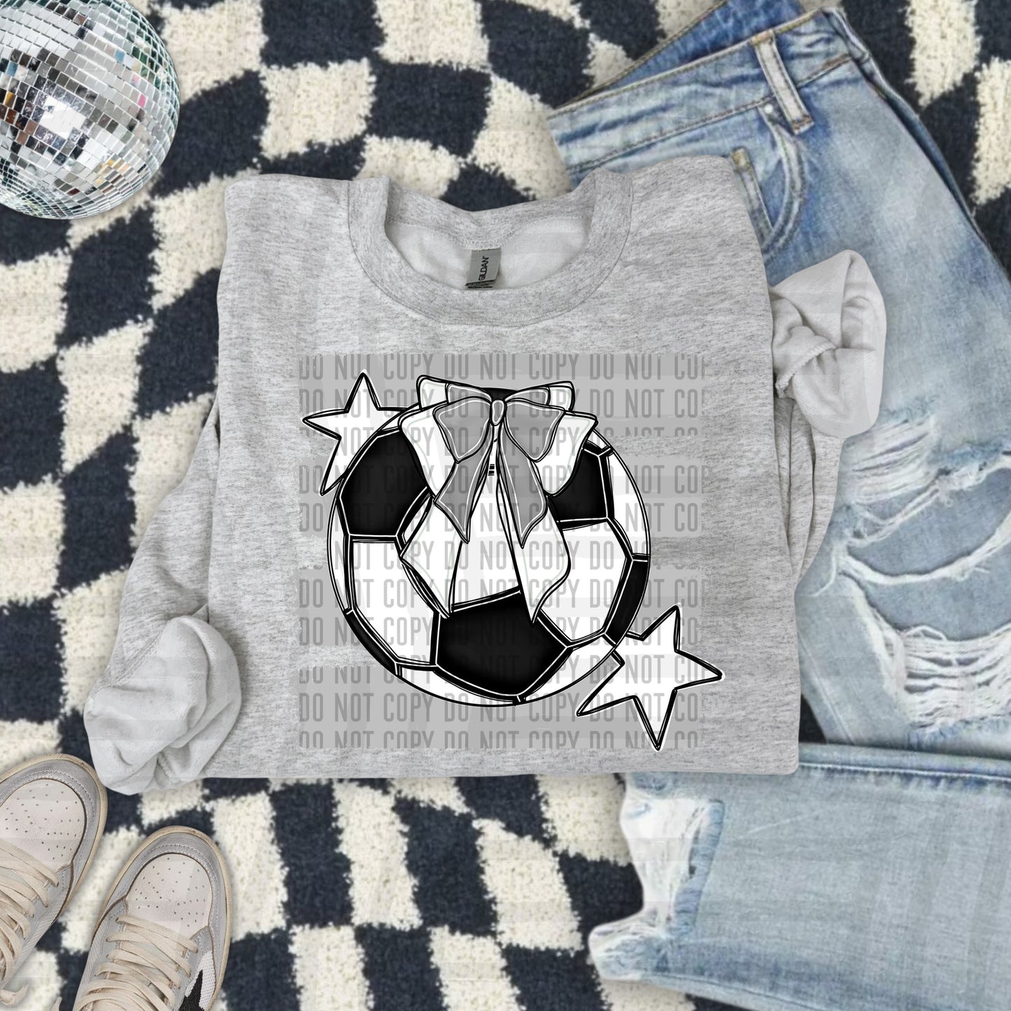 SOCCER BOW CC 2608-0011 - Color Dropdown Digital Download 300DPI PNG FILE