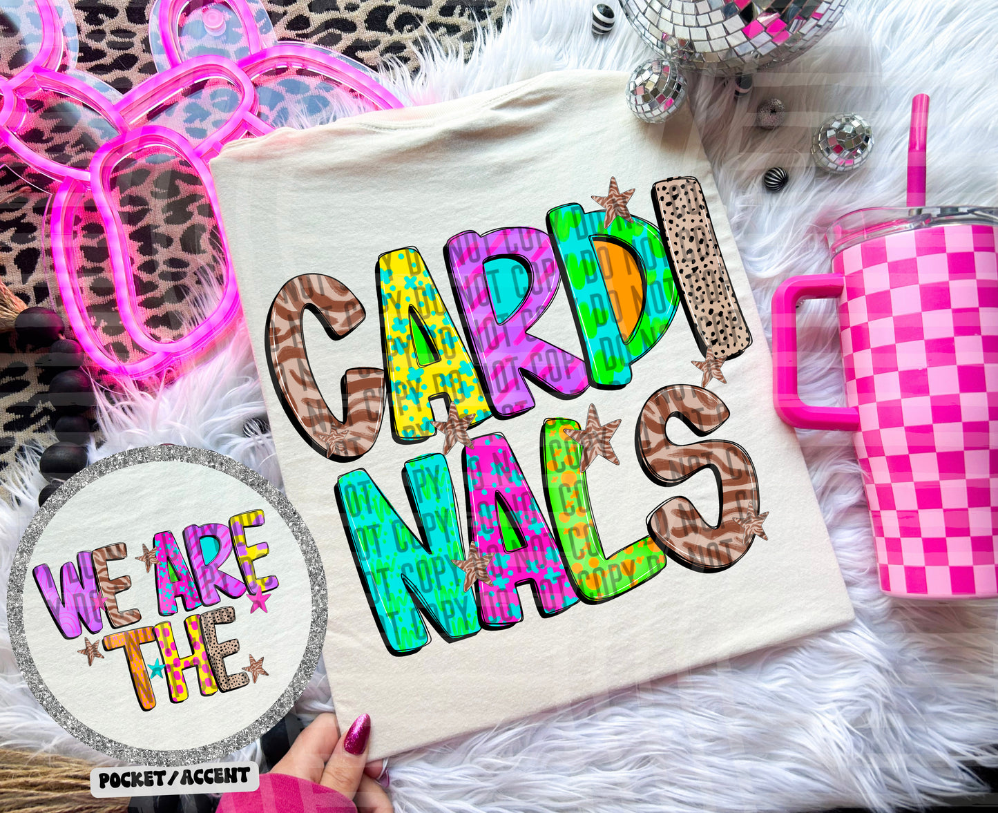 Funky Mix Up - Optional POCKET - Custom + Dropdown  - 300 dpi Digital Download