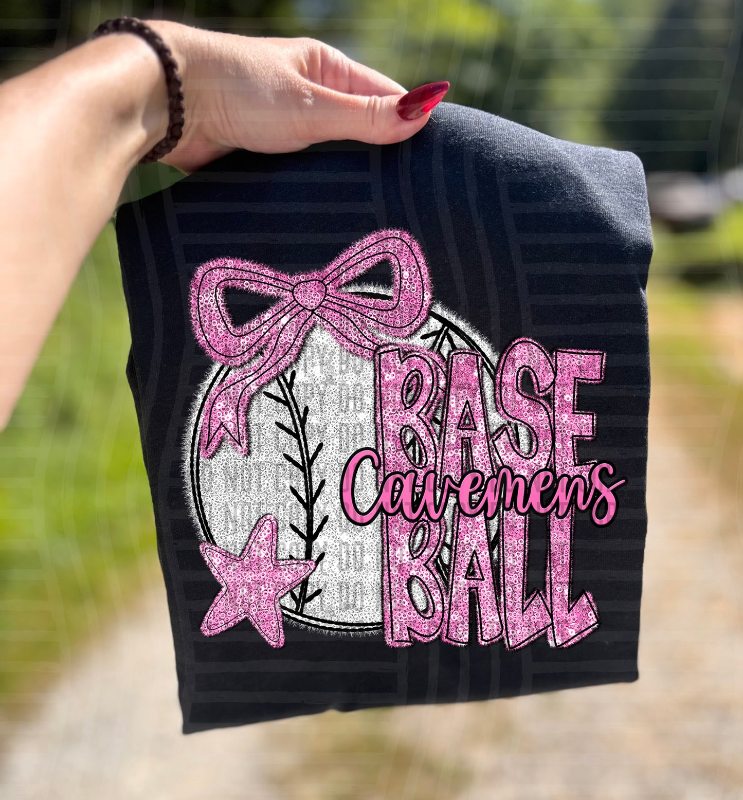 Baseball Mascots - Faux Sequin - Custom + Dropdown - 300 dpi Digital Download