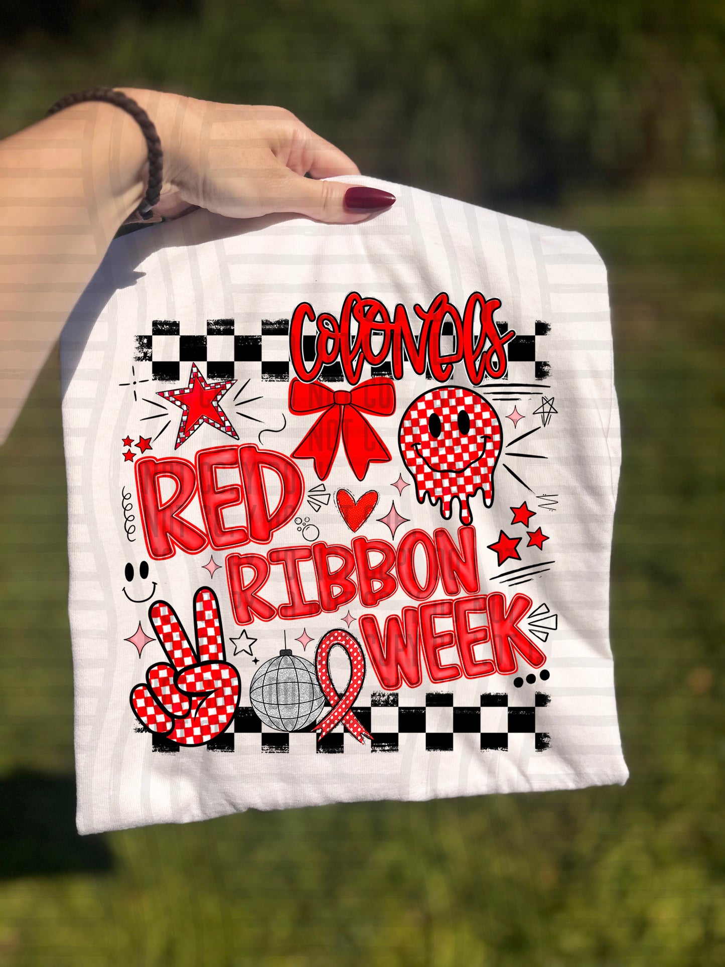 RED RIBBON WEEK - 300 dpi Digital Download