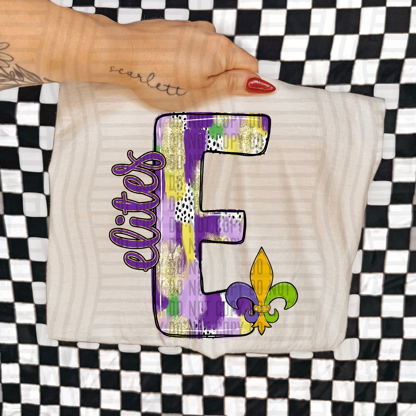 Mardi Mascots Custom + Dropdown  - 300 dpi Digital Download